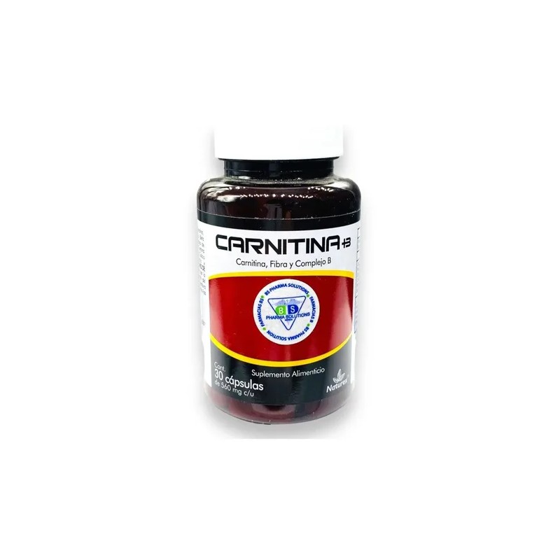 Carnitina + B Naturex C/30 / L-carnitina 500 Mg