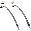 Turbo Water Feed & Return Line Kit Compatible with Garrett GT12 GT1241 Turbo