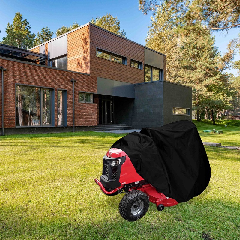 Waterproof Riding Lawn Mower Cover,Outdoor Ride-on Tractor Windproof Covers,Outside UV