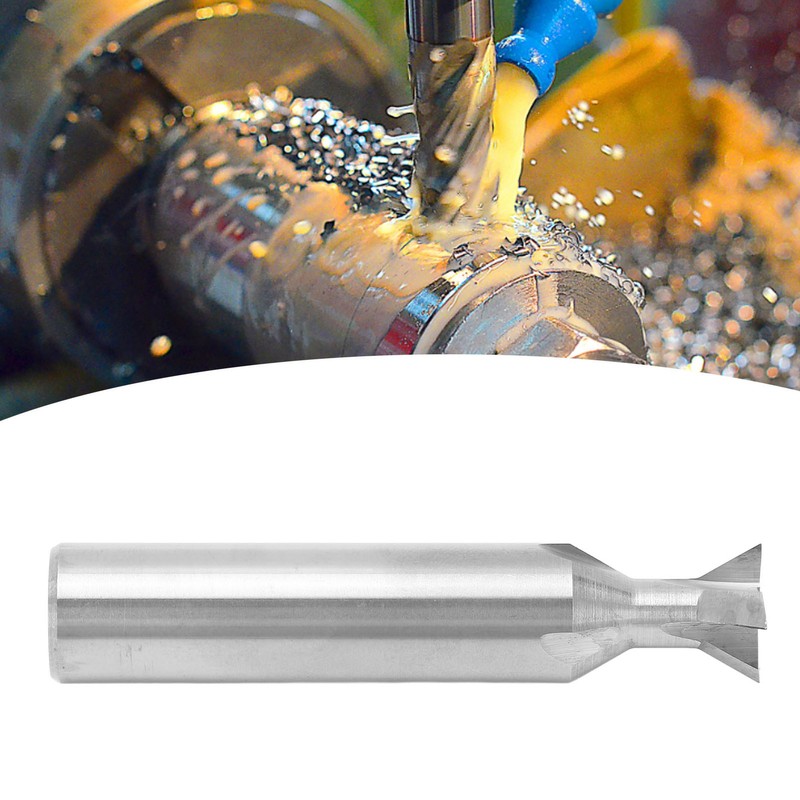 Dovetail Bit Carbide 12mm Dia Shank 4 Flutes 60mm Long
