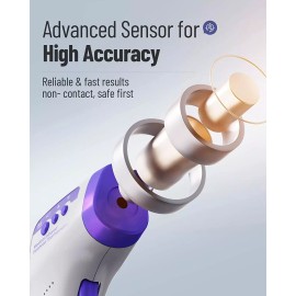 Femometer Large LCD Digital Infrared Thermometer No-contact Forehead Baby Temperature Gun