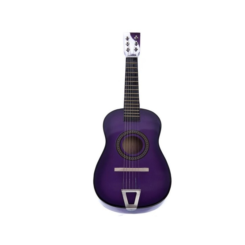 Unbranded 23” Mini Acoustic Guitar Wood Beginner Purple Small Toy