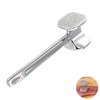 Meat Tenderizer, Versatile Meat Tenderisers, Aluminum Alloy Meat Hammer, Double