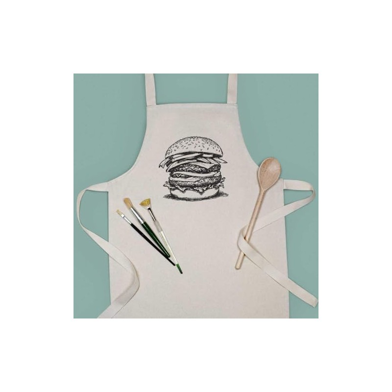 Azeeda 'Stacked Burger' Kid’s Cooking Apron (AP00070410)