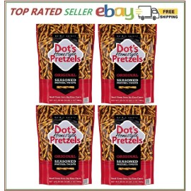 Paquete de 4 - Pretzels Dot's Homestyle Original Sazonado Pretzel Twists, 35 oz.