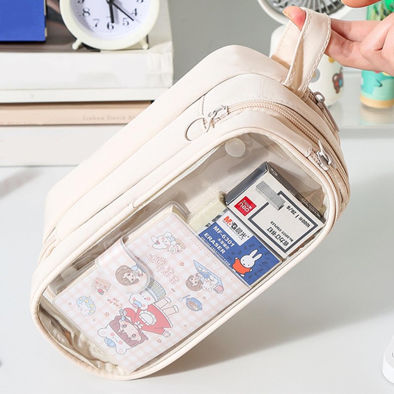 Pen Case, Pencil Case, Pen Pouch, Pen Holder, Mesh Pouch,