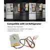 Taruimoo EAU63923603 Refrigerator Evaporator Fan Motor Compatible with LG Refrigerator,Replace