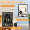 ASmileIndeep Jersey Frame Display Case, Large Shadow Box with 98%