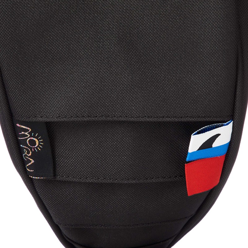 MORN CREATIONS SK-110 Shark Waist Pouch, Black, Black