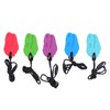 5pcs Infants Teething Necklace Silicone Exercise Senses Soothing Gum Chewing