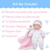 JC Toys Berenguer 11" Asian La Baby Doll,Pink Asian