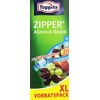 Toppits Zipper, 1 Litre, XL Storage Pack, Zipper, Clear, 28