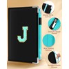Slohif Server Book for Waitress Alphabet Serving Books with Zipper