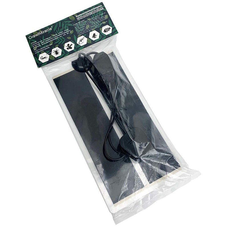 Reptile Heating Pad with Temperature Adjustment, 110V 7W Heat Mat