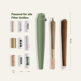 SMOWE Greencone Joint Tube Pack of 4 (Blossom) Made in Germany