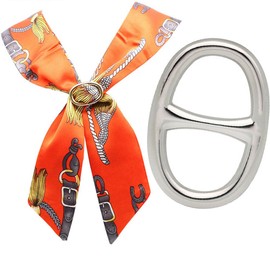 YANQINQIN Women's Scarves Ring Pin Simple Design Scarf Ring Gift for Valentine's Mother's Day Accessories (G)