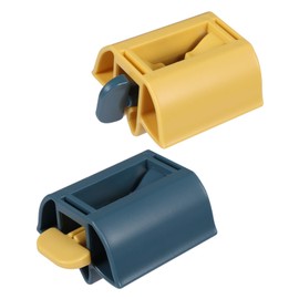 TOVINANNA 2pcs Manual Toothpaste Squeezer Dispenser Compact Bathroom Tube Extruder for Easy Use for Toothpaste and Cosmetic Tubes Lightweight and Portable Design