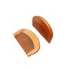 Neem Wood Hair Comb, Half Moon Design, Set of 2