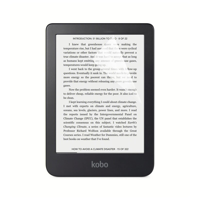 2X Transparent Film Screen Protector for Kobo Clara 2E N506