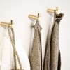 Wall Mounted Gold Clothes Hooks, Brass Coat Hooks, Decorative Wall