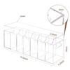 Cool Blang Acrylic Belt Organizer with Dust Cover – Clear