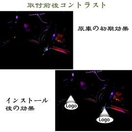 GR86 LED Logo Projection Courtesy Light, Door Welcome Light, Courtesy Lamp, Car Curtain Lamp, Set of 2, Compatible with 86 BRZ zn6 (2nd Generation ZD8 (August 2021 Present) ZN8/ZC8, GR 86