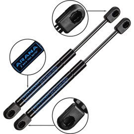 ARANA 10 Inch Gas Strut 70 Lbs, 10" Truck Tool Box Shocks, SE100P70 Lift Support Spring for Toolbox Lid Cabinets Door Boat Hatch Marine Replacement Parts(Fits 56-77 lbs Lid), 2 Pcs