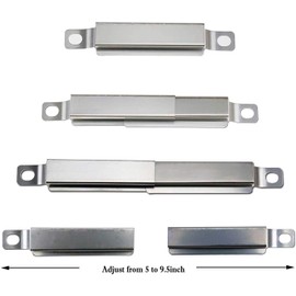 Grill Replacement Parts for Charbroil Advantage Series 4 Burner 463344015, 463343015, 463433016 Gas Grills, Stainless Pipe Burner, Heat Plate Tent Shield, Adjustable Carryover Tube, Grill Igniters