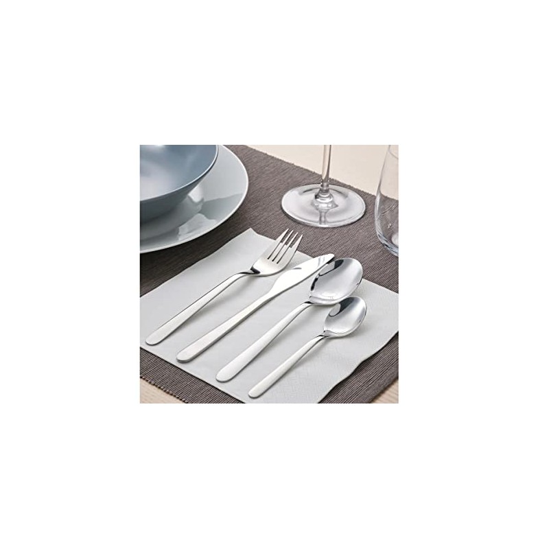 Ikea TSSP Teaspoon, Stainless Steel (Pack of 4)