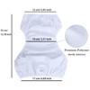 Codkkre Swimming Nappy Reusable Swim Baby Nappies Adjustable Size Washable