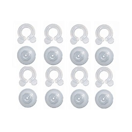 Toweter 8Pieces/Set Comforter Grippers Bed Duvet Donuts Holders, Keeps Corners of Duvets Comforters Blankets in Place