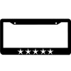 BLVD 5 STARS jdm lol gta License Plate Frame