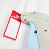 500 cardboard labels, 40 x 80 mm, individually cut, "ACTION