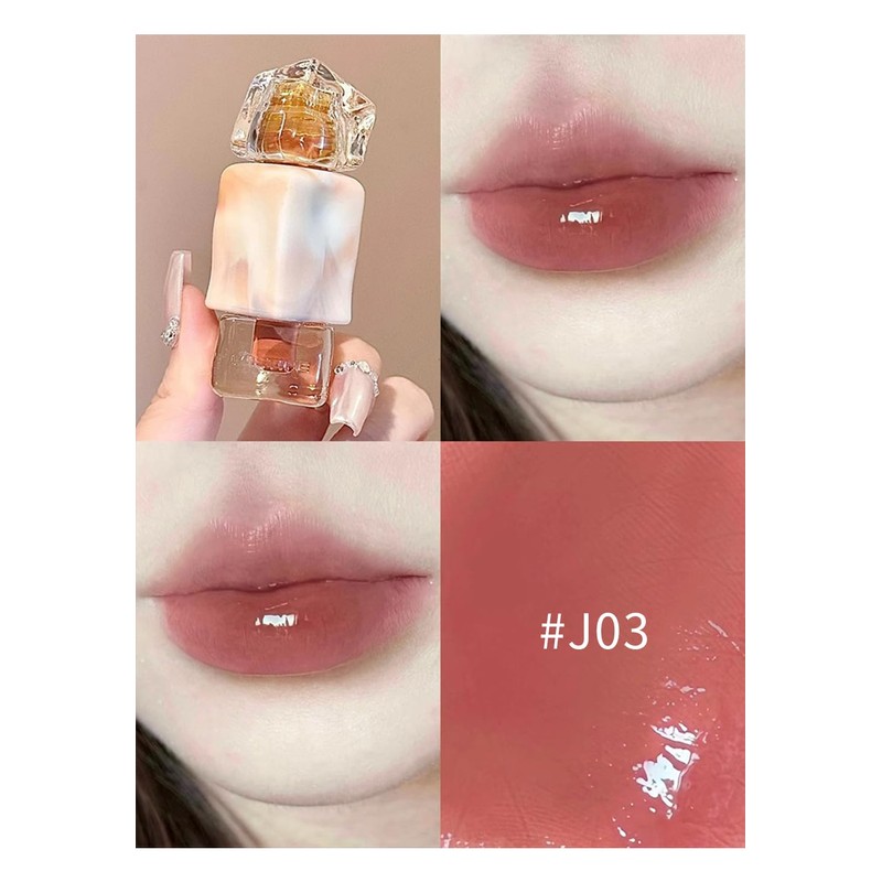 Mistine Lip Gloss, Moisturizing, Lip Tint, Water Light, Luster, Lipstick,
