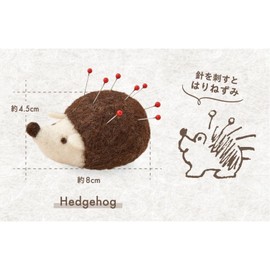 Clover 23-020 Hedgehog Wool Felt Pin Cushion