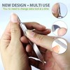 VOGARB Nail File for Men Fingernail and Thick Toenails, Multifunctional