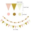 ZERODECO Birthday Party Decoration, Happy Birthday Banner with Paper Fans,