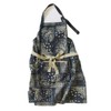 89189 & Packable Apron Fashionable Storage Navy Bandana Navy