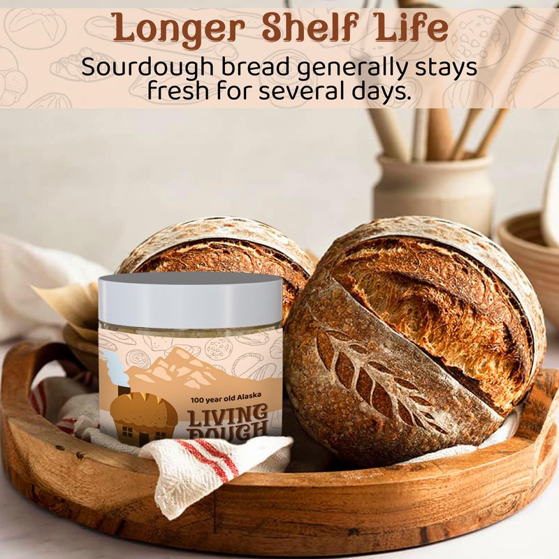 Living Dough - 75 Year Old Einkorn Wheat Flour Ancient