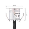 10PCS 32mm Outdoor Waterproof LED Deck Light Kit Landscape Recessed