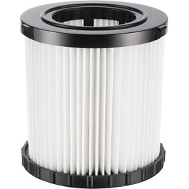 DCV580H DCV581H Replacement Filter for DEWALT 20V MAX Cordless & Corded Wet Dry Vacuum, True HEPA Washable and Reusable Filter, Fits DCV580 DCV581H 2 Gallon Shop Vac