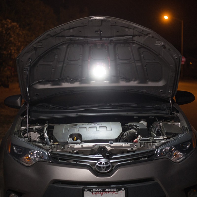 Wagan EL4340 FRED PRO Flashing Roadside Emergency Disc LED Flare