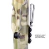 [2 Pack w/Hardware] HolsterSmith Universal Metal Belt Clip for Holster
