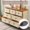 Yetaha 10PCS Cabinet Cup Pull Handle, 82x35mm Drawer Shell Pull