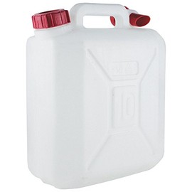Unibos | Plastic Jerry Can | Water Carrier Container Water Bucket | BPA-Free Water Carrier | Water Tank for Camping, Hiking, Fishing, Picnic, BBQ & Travel | Outdoor Use | 10litre