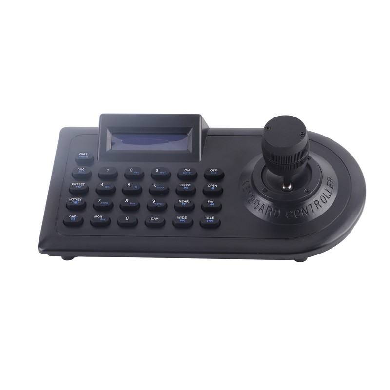 3D PTZ Camera Controller Strong Compatibility LCD Display with Joystick