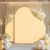 Partslety Arch Backdrop Stand Cover Set of 3, Wedding Arch