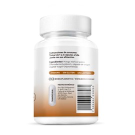 BIO B | Hongo Reishi 60 cápsulas veganas