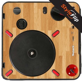 Numark PT 01 Scratch Skin | Wood 5 | Protective Decal | StyleFlip Skins