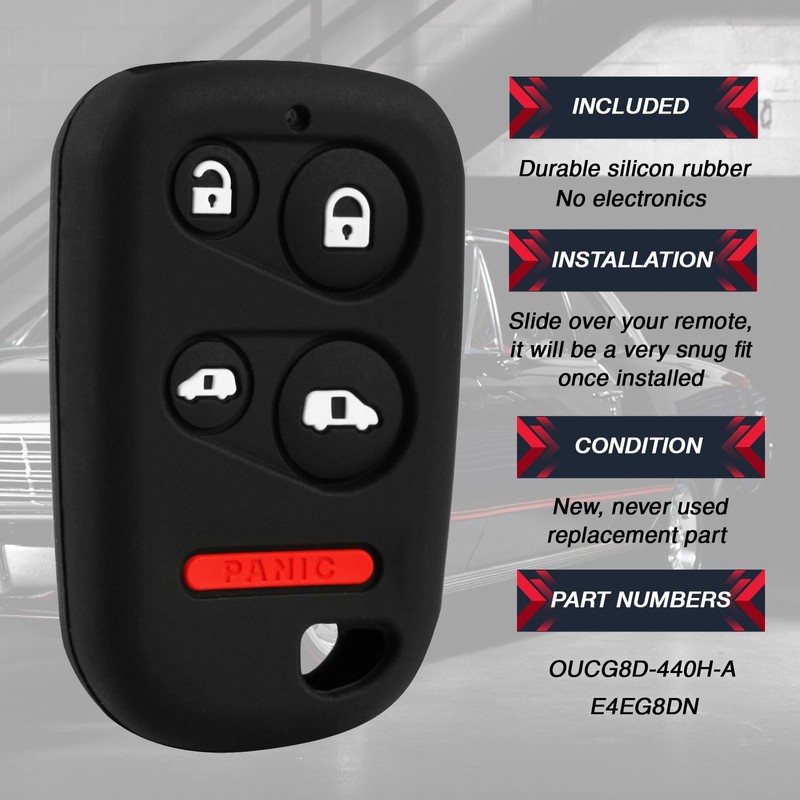 Funda protectora para mando a distancia Honda Odyssey 1999-2004